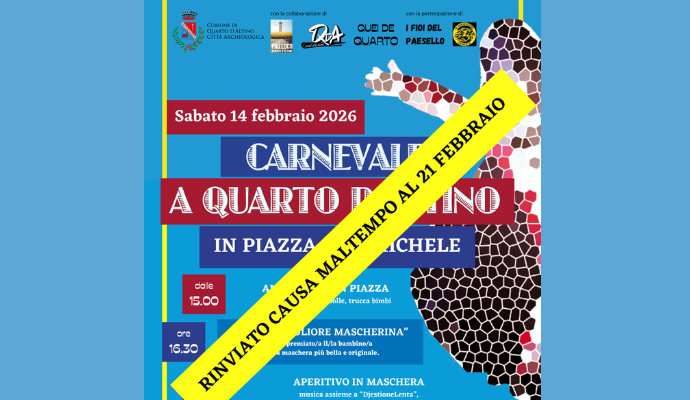 rinvio carnevale